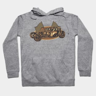 Gold Hot Rod Hoodie